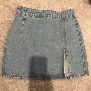 Lioness Mini Denim Skirt